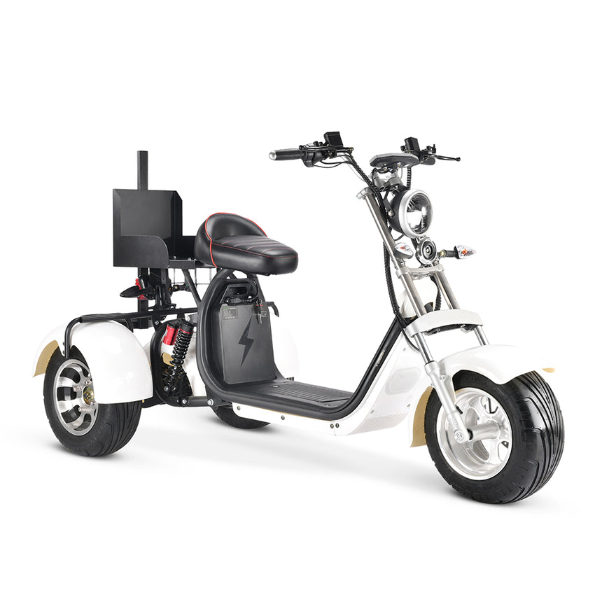 CP-3 Golf 2000W 60V 2*12AH Battery 3 Wheel Citycoco Golf Scooter