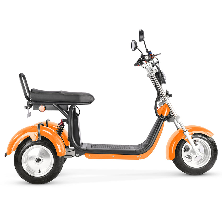 CP-7 4000W Motor Two 20A Battery Citycoco Electric Tricycle