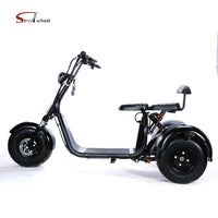 ES1003 1500W 60V 12AH Battery Tricycle Citycoco Motorcycle Scooter 3 Wheel