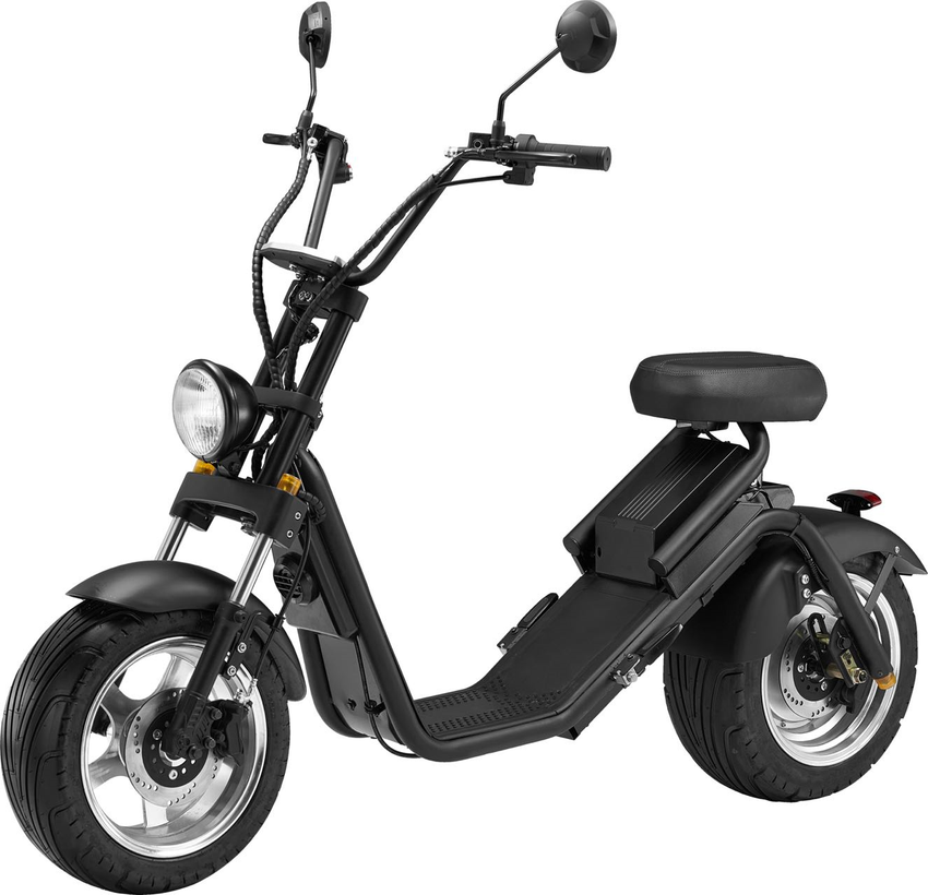 LUQI HL 2.0 1200W Motor 60V 20AH Battery Electric Citycoco Scooter