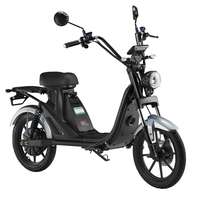 LUQI Q4 1000W 48V 25AH Battery Electric Citycoco Scooter