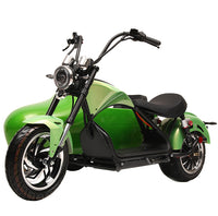 CP-4Pro 3000W Motor 60V 30AH Battery Electric Tricycle With Side Car