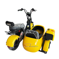 ES1003 Max 1000W Motor 60V 12AH Battery Electric tricycle With Side Car