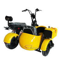 ES1003 Max 1000W Motor 60V 12AH Battery Electric tricycle With Side Car