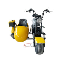 ES1003 Max 1000W Motor 60V 12AH Battery Electric tricycle With Side Car