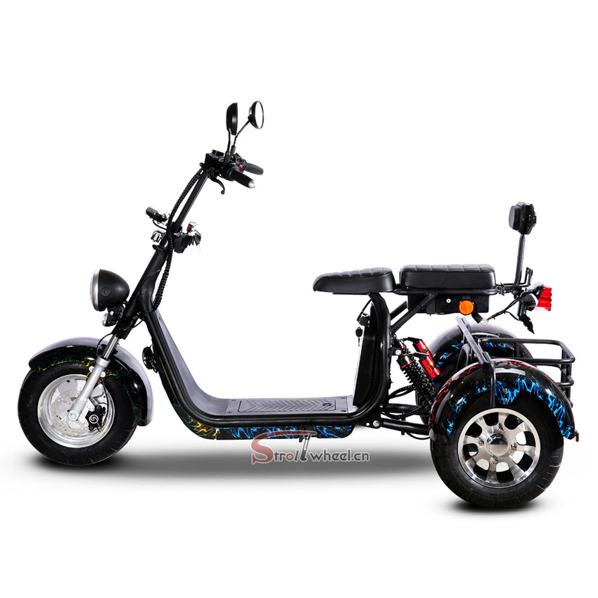 CP-3.1 2000W Motor 60V 12AH Battery Electric Tricycle Electric Motorcycle