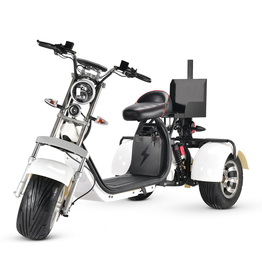 CP-3 Golf 2000W 60V 2*12AH Battery 3 Wheel Citycoco Golf Scooter