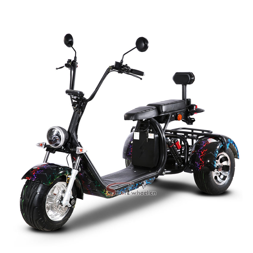 CP-3.1 2000W Motor 60V 12AH Battery Electric Tricycle Electric Motorcycle