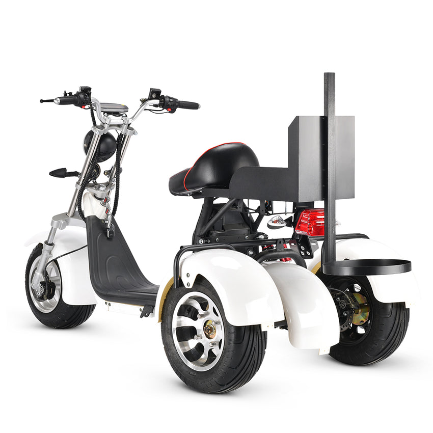 CP-3 Golf 2000W 60V 2*12AH Battery 3 Wheel Citycoco Golf Scooter