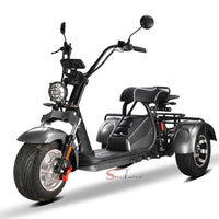 HM-3 2000W Motor 60V 20AH Battery Electric Tricycle Citycoco