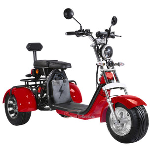 CP-3 2000W Motor 60V 12AH Battery Electric Tricycle Citycoco