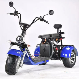 CP-3.0 Golf 2000W 60V 2*12AH Battery 3 Wheel Citycoco Golf Scooter