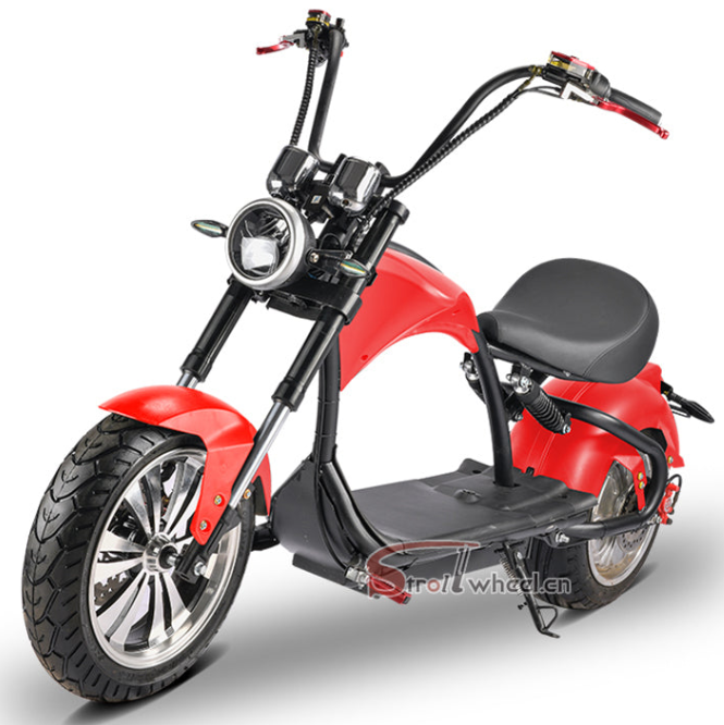 CP-4P 3000W 60V 20AH Battery Citycoco Electric Motorcycle Chopper