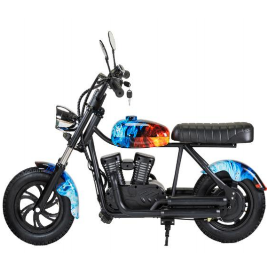 ET-2 180W 24V 8AH Battery Kids Motorcycle Mini Chopper