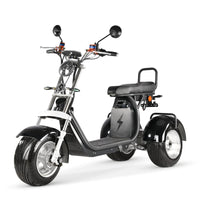 CP-7 4000W motor 60V double 20Ah battery 3 wheel tricycle Citycoco